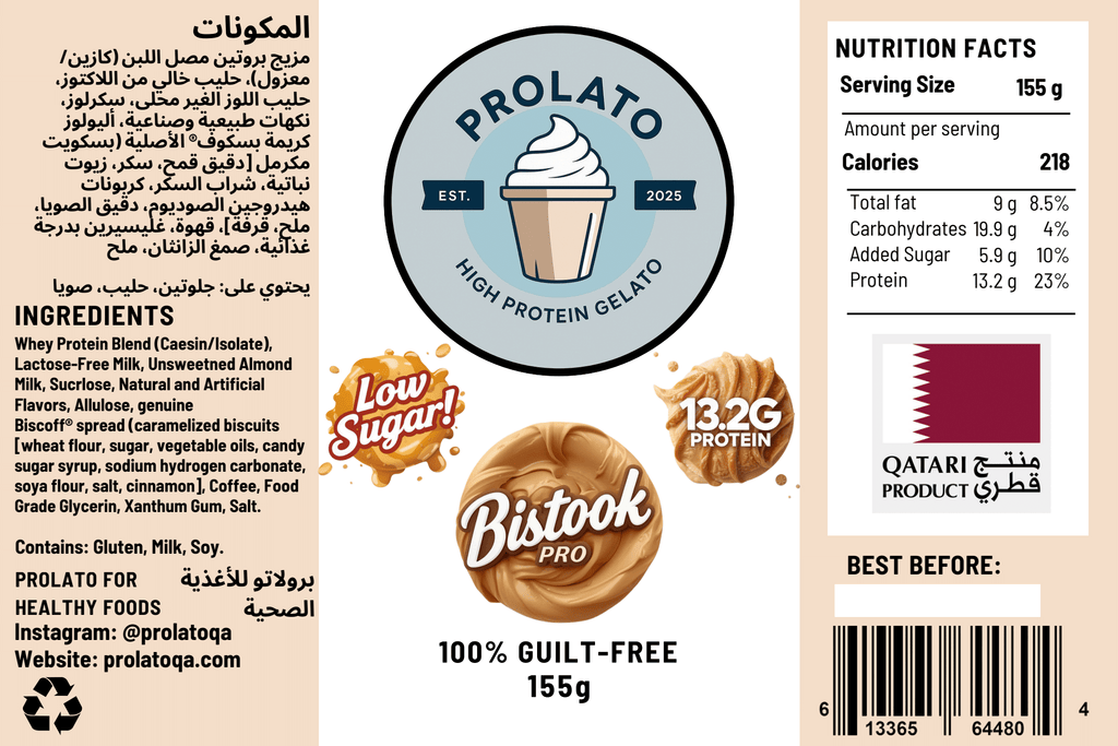 High Protein Gelato Bistook Pro