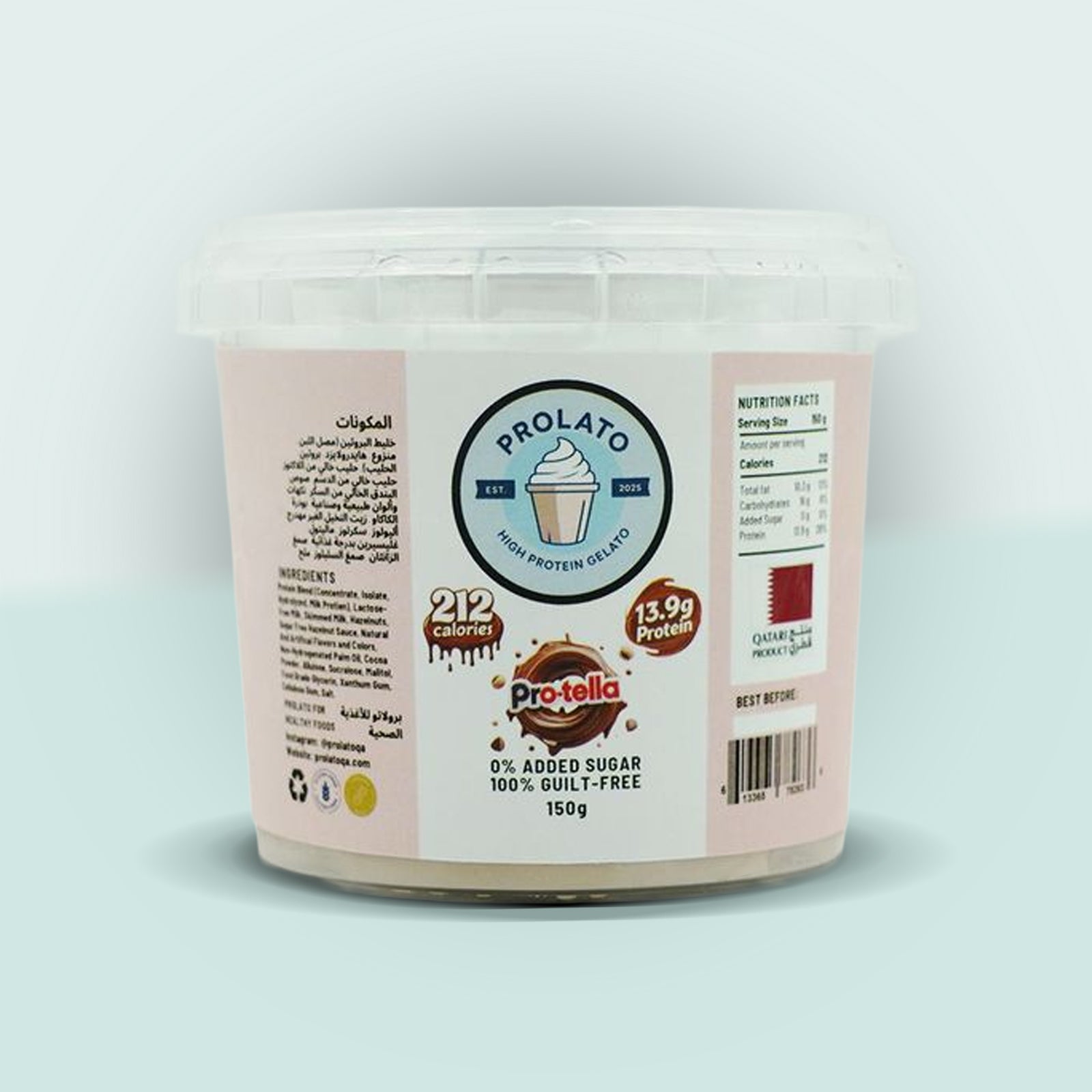 High Protein Gelato Pro-tella